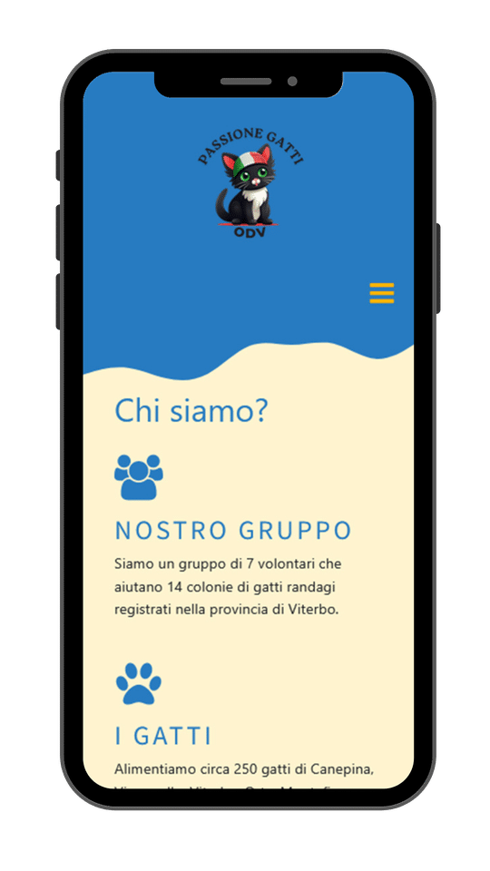 Passione Gatti ODV mobile preview