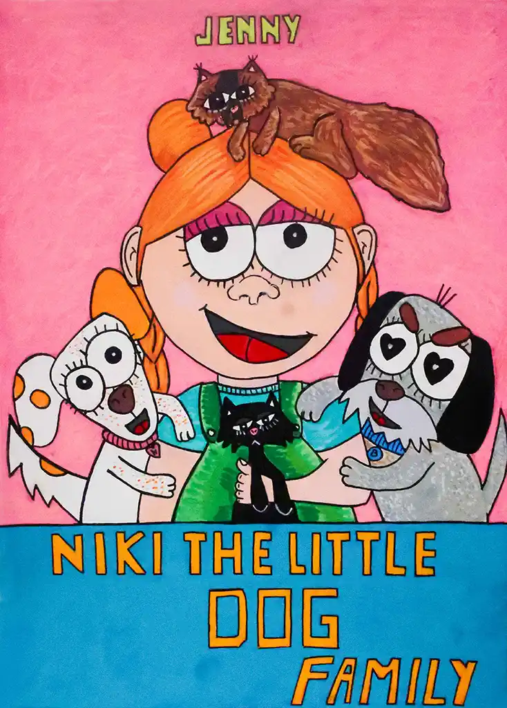 Pagina della serie Niki the Little Dog Family